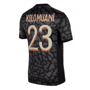 Paris Saint-Germain Randal Kolo Muani #23 Tredje Tröja 2023-24 Kortärmad